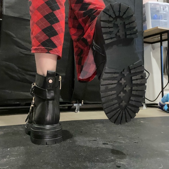 Shoe the bear Franka black leather boots size 6.5 US and EU 37! - Picture 5 of 8